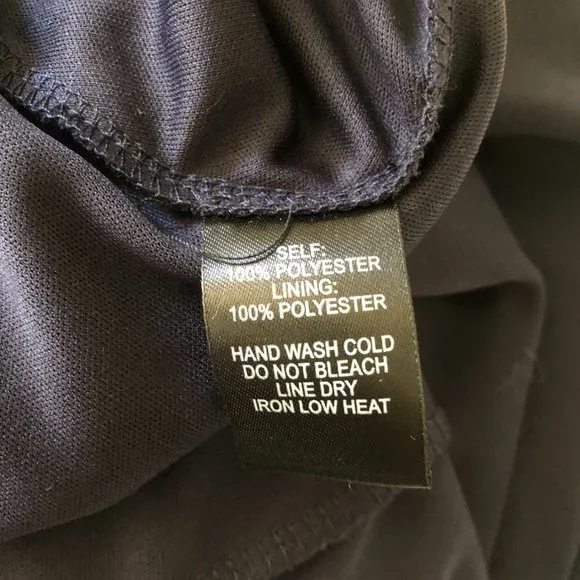 Lulus All Mine Navy Blue Floral Print High-Low Wrap Dress size M bridesmaid - Picture 8 of 13